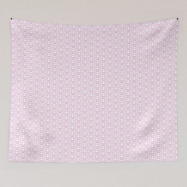 Item preview, pink smiley face designed and sold by starcies.