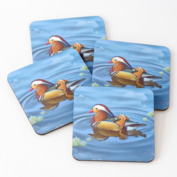 Item preview, Mandarin Duck And Cloud Reflections designed and sold by Heathermarie321.