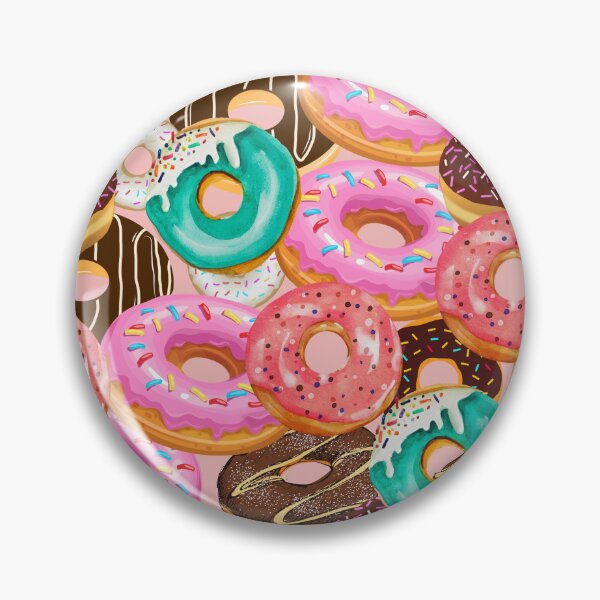 Artikelvorschau, Donuts, Donut, Donuts streuen, Schokoladendonuts, Donut-Wandkunst entworfen und verkauft von quotefactory.
