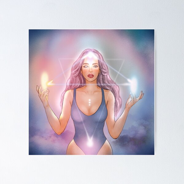 Feminine and masculine energy Poster