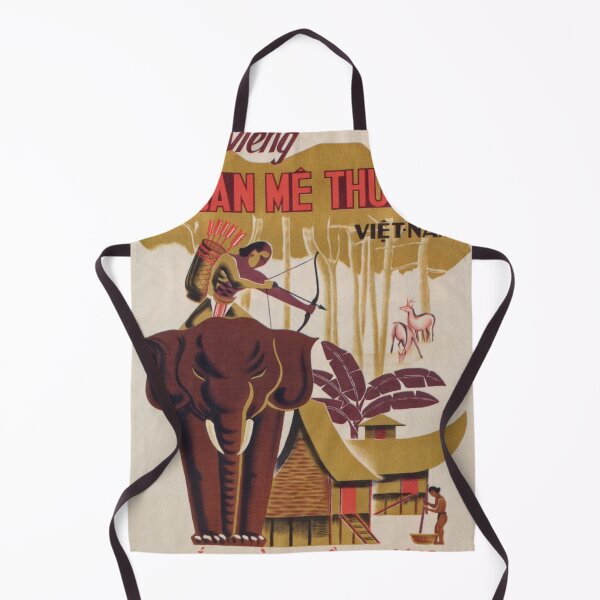 Artikelvorschau, Vietnam Vintage Travel Poster entworfen und verkauft von vintagevivian.