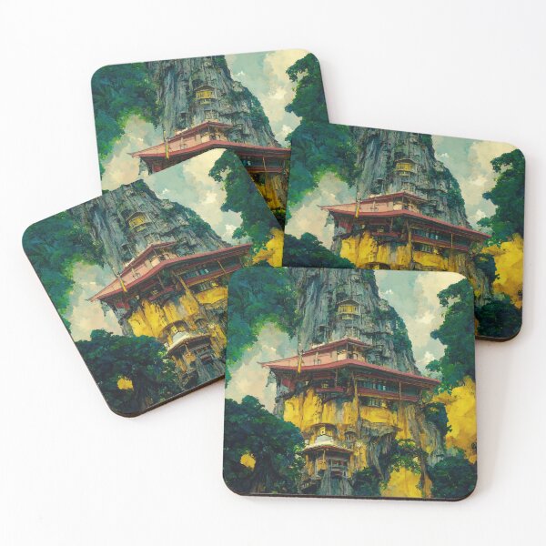 Item preview, Cliffside Temple designed and sold by JourneyAcrossA1.