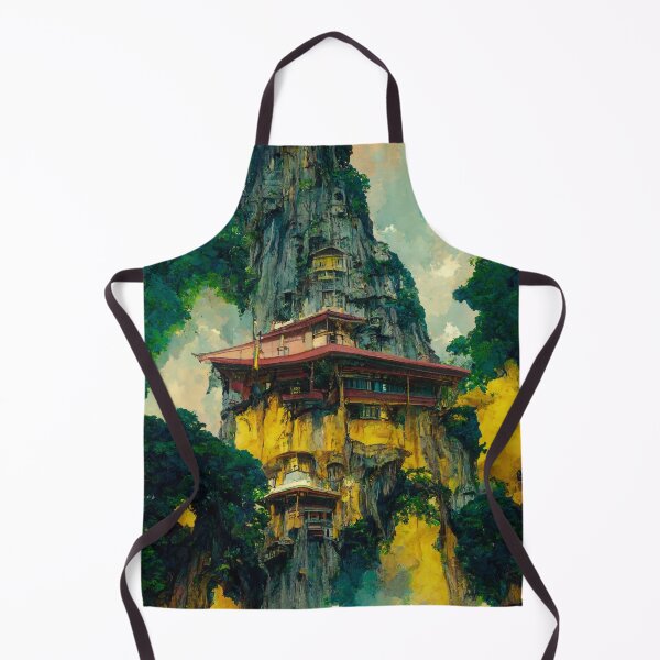 Item preview, Cliffside Temple designed and sold by JourneyAcrossA1.