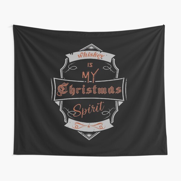 Item preview, Whiskey Is My Christmas Spirit Graphic designed and sold by SonkeStraub.