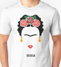 Frida Khalo face Unisex T-Shirt