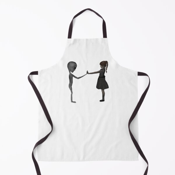 Item preview, Alien making friends with a little girl. designed and sold by Sorbelloart.