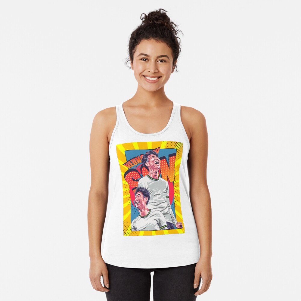 Son Heung Min Tottenham Racerback Tank Top