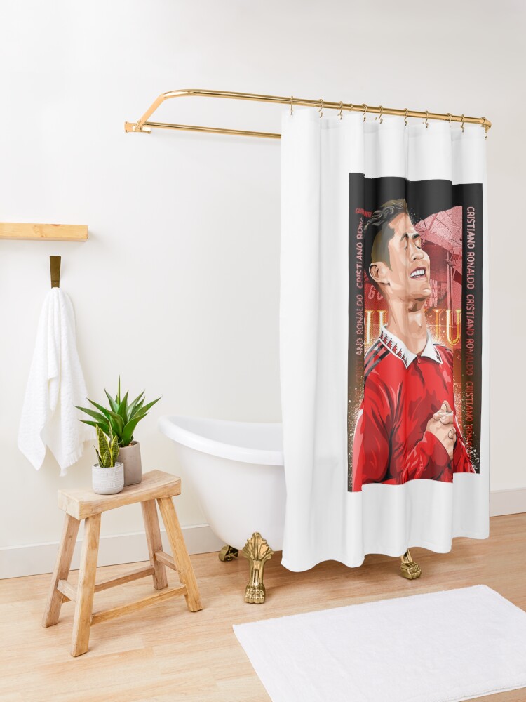 Alternate view of Cristiano Celebration Shower Curtain