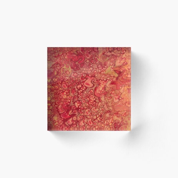 Make It Rain Acrylic Block