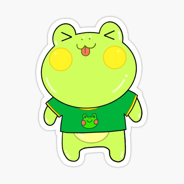 Kiddy frog Sticker
