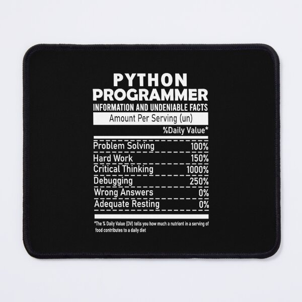 Item preview, Python Programmer Facts Coder  designed and sold by artsyfashion.