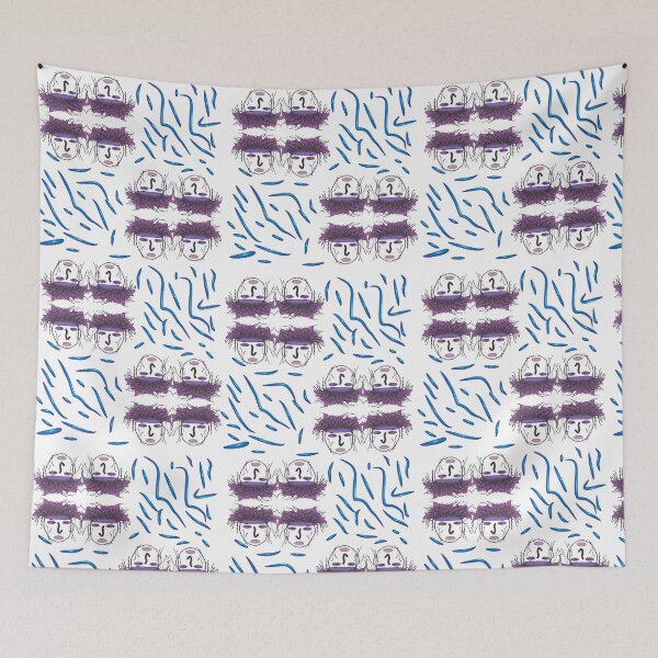 Item preview, red Indian memo design with pattern designed and sold by sankacreation.