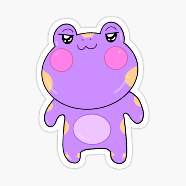 Sly frog Sticker