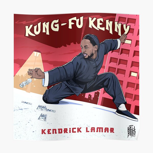 Kung Fu Kenny - without white line Poster
