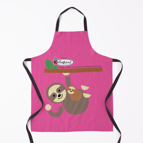 Item preview, Hanging Mom Carrying Sleeping Sloth. Colorforms ® Pink. designed and sold by LaziniArts.