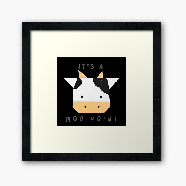 Item preview, It's a moo point origami designed and sold by eloski.