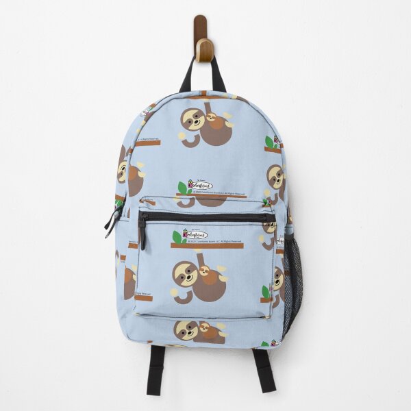 Item preview, Hanging Mom Carrying Sleeping Sloth. Colorforms ® Blue. designed and sold by LaziniArts.