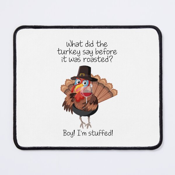 Item preview, Turkey Jokes - Thanksgiving funny holiday humor puns designed and sold by The Patootoos.
