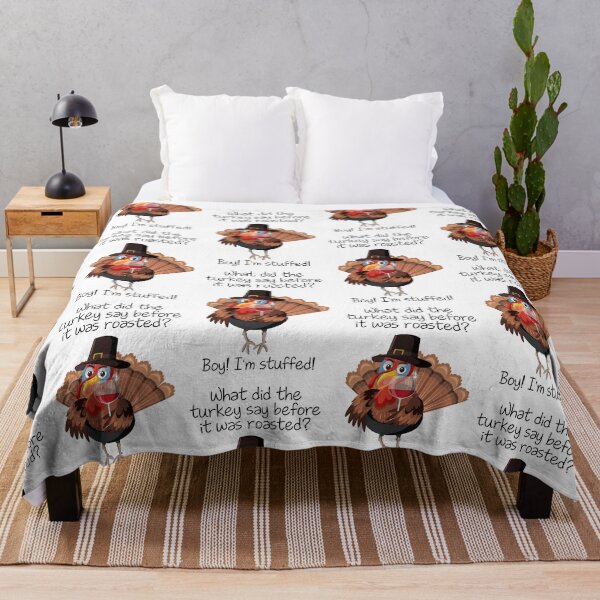 Item preview, Turkey Jokes - Thanksgiving funny holiday humor puns designed and sold by The Patootoos.