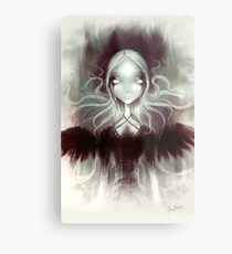 Annabel Lee - The Raven Mermaid © Kunst durch Elian Black'Mor Metalldruck