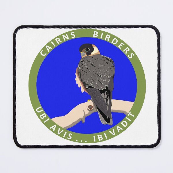 Item preview, Australian Hobby, Cairns Birders plus motto designed and sold by CairnsBirders.