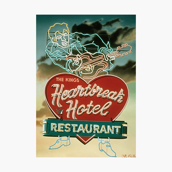 HeartBreak Hotel Photographic Print
