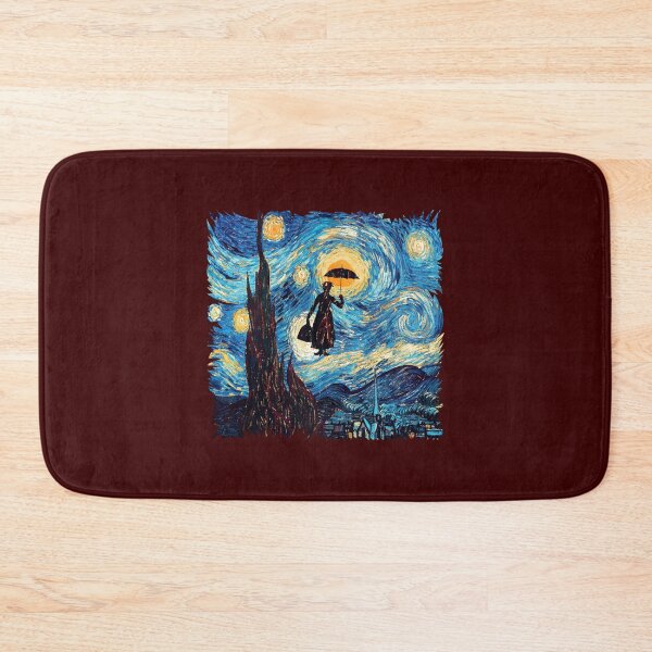 Item preview, The Flying Lady with an Umbrella Oil Painting   designed and sold by PickeesKit.