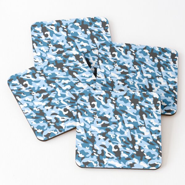 Item preview, Blue Camo Pattern designed and sold by sweary12.