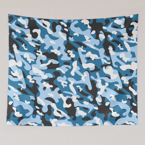 Item preview, Blue Camo Pattern designed and sold by sweary12.