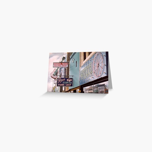 Broadway Greeting Card