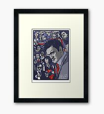 Quentin Tarantino Filmography Framed Print