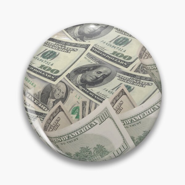 Artikelvorschau, Geld, Dollarschein, Bargeld, Bank, 100 Dollar, Dollaraufkleber, Geldaufkleber entworfen und verkauft von quotefactory.