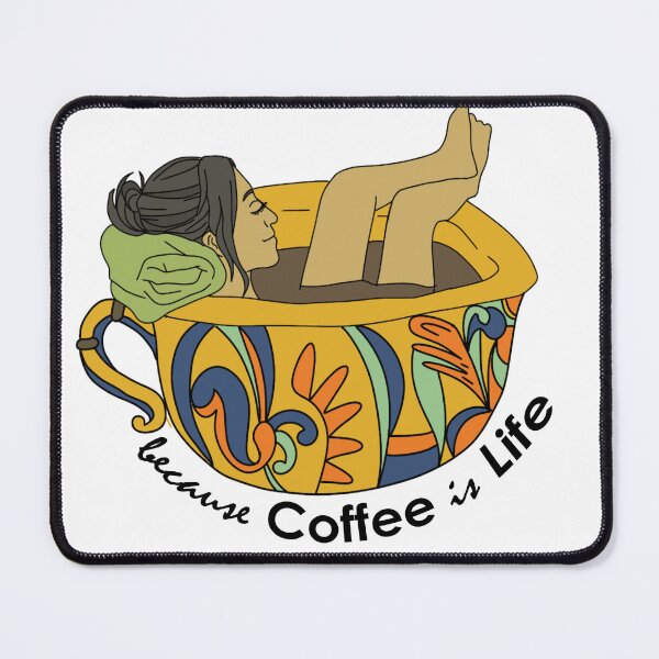 Item preview, because COFFEE is LIFE designed and sold by artsyfartsyGMD.