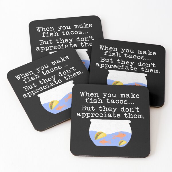 Item preview, Fish Tacos Funny designed and sold by blueavocado.