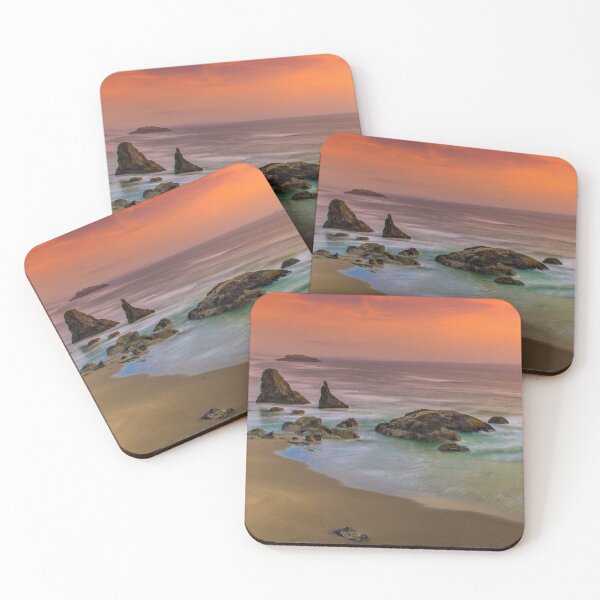 Item preview, Sunset at Bandon Beach Coos County, Oregon designed and sold by PureCanvas.