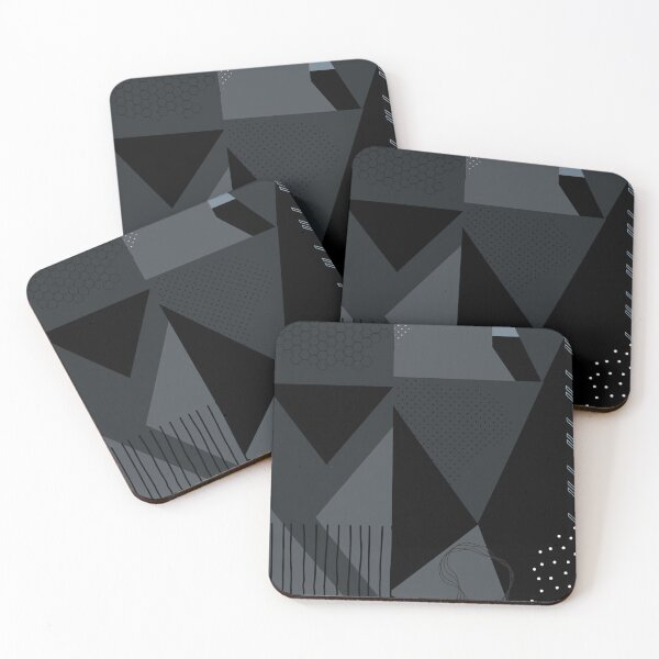 Item preview, Black and grey patchwork designed and sold by We Grow.