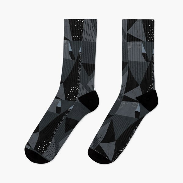Item preview, Black and grey patchwork designed and sold by We Grow.