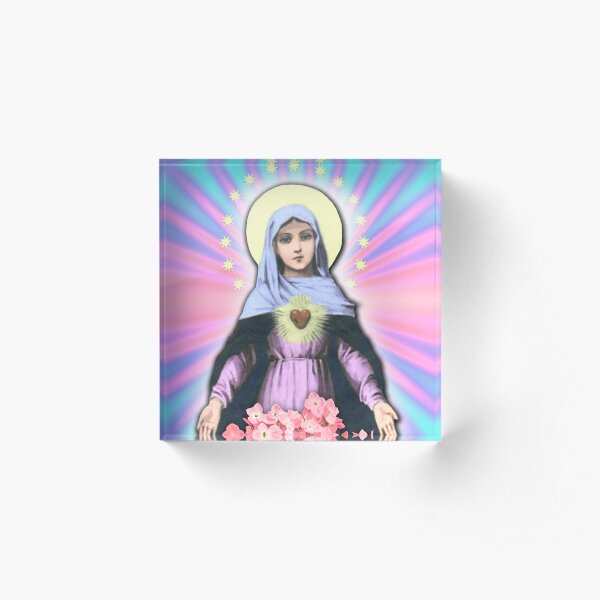 LADY MARY Acrylic Block