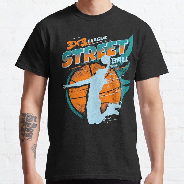 Hooper Basketball Streeball Baller Game' Women's Rolled Sleeve T-Shirt
