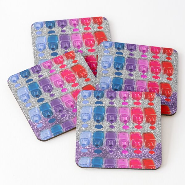 Item preview, pink nail polish, pink nails, salon nails, nail art, nail art sticker, acrylic nails designed and sold by quotefactory.