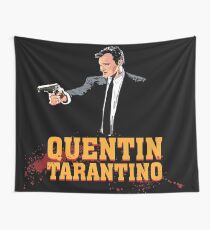 Tarantino Biography Poster Wall Tapestry