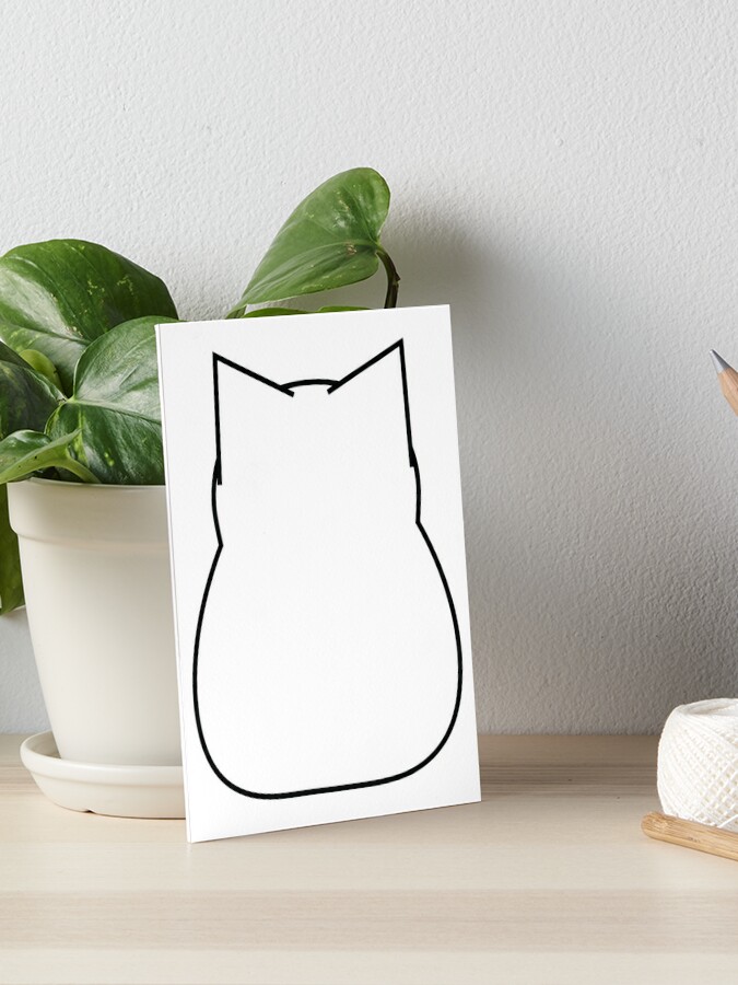 Fat Cat Art Monthly Wall Planner, Undated - FatCatArt
