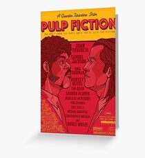 Marsellus y Vincent, Pulp Fiction cartel Greeting Card