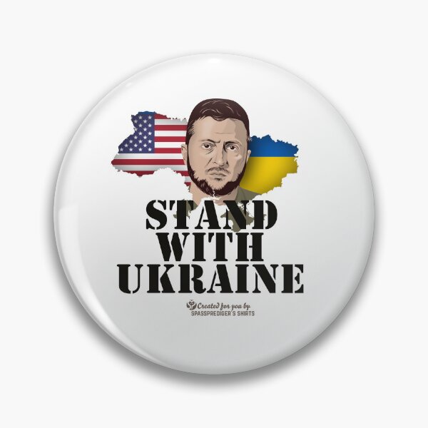 Artikelvorschau, Selenskyj USA Stand with Ukraine entworfen und verkauft von Spassprediger.
