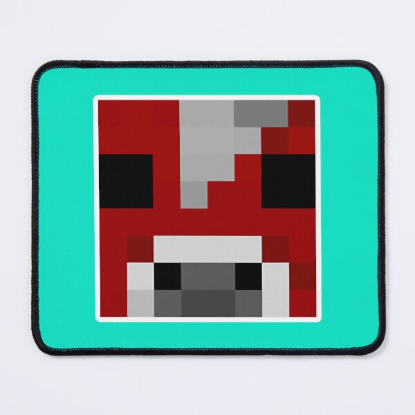 Item preview, Minecraft Mushroom Cow Head designed and sold by TeamDzShirt.