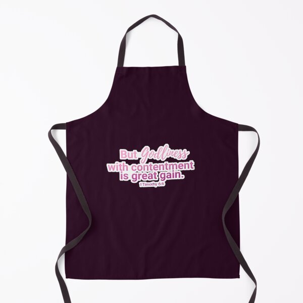 Item preview, Timothy 6:6 But Godliness with contentment (Pink Gradient) designed and sold by rainbowsinks.