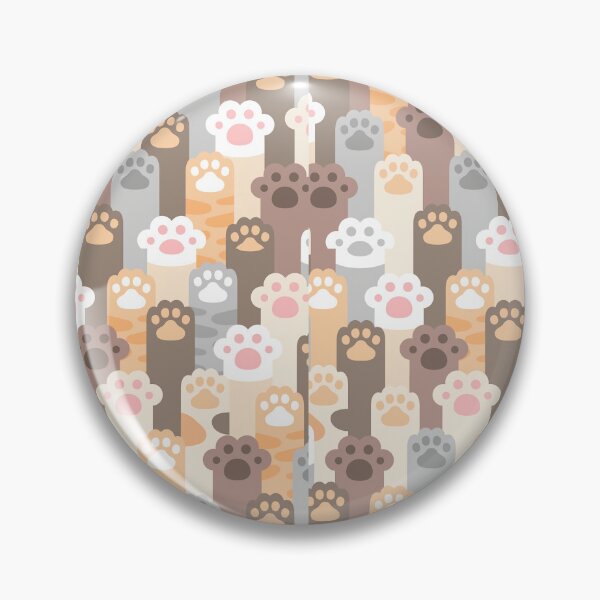 Item preview, Cat Paw Footprint Seamless - Love designed and sold by nadialanders.