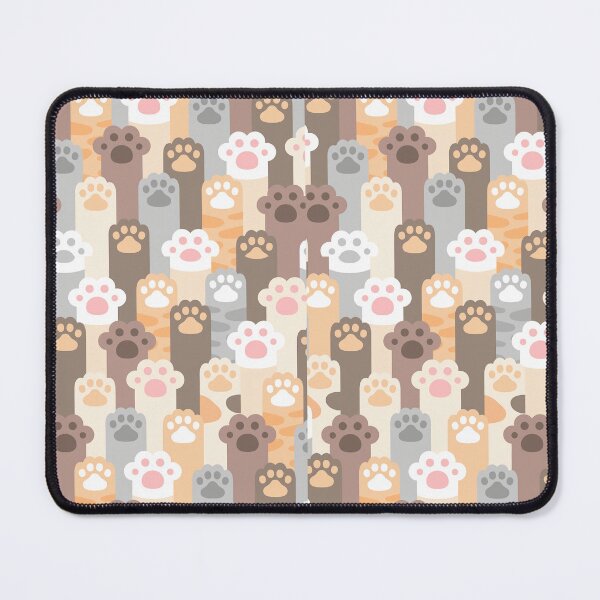 Item preview, Cat Paw Footprint Seamless - Love designed and sold by nadialanders.