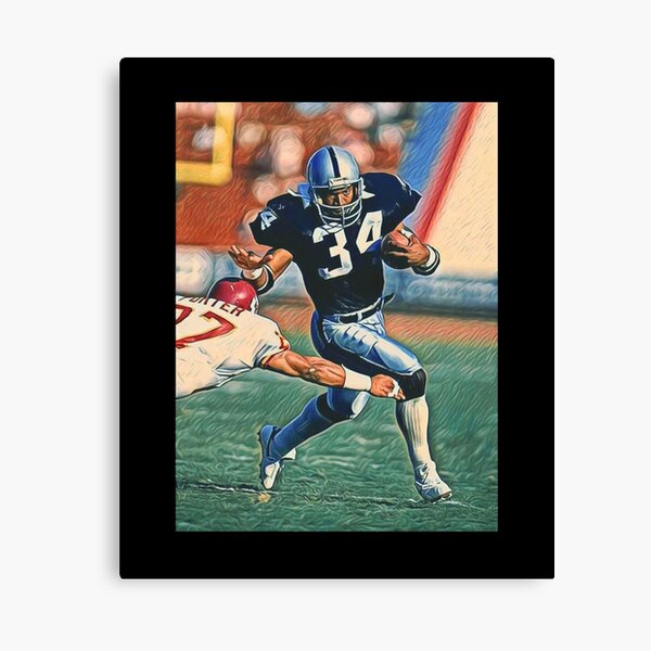 NIUROUBAOZHI Bo Jackson Baseball Player Brave Poster Gifts Canvas