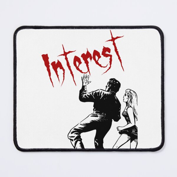 Item preview, 'Interest Rates' Modern Horror Story - Retro Design for T-shirts, mugs, phone cases and other accessories designed and sold by Ridiculam Toga.